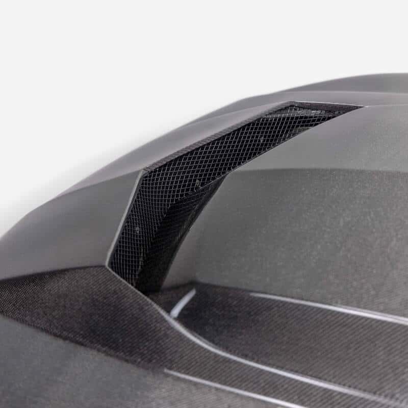 Anderson Composites — Anderson Composites 20-24 Chevy Silverado Type-AZ Carbon Fiber Hood - view 7