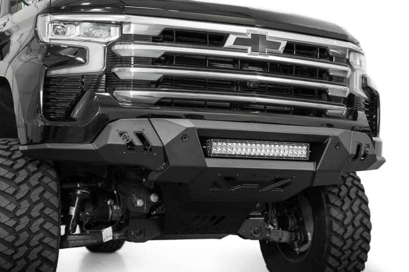 Addictive Desert Designs — Addictive Desert Designs2022+ Chevrolet Silverado 1500 Black Label Front Bumper
Bumper- Front - view 24