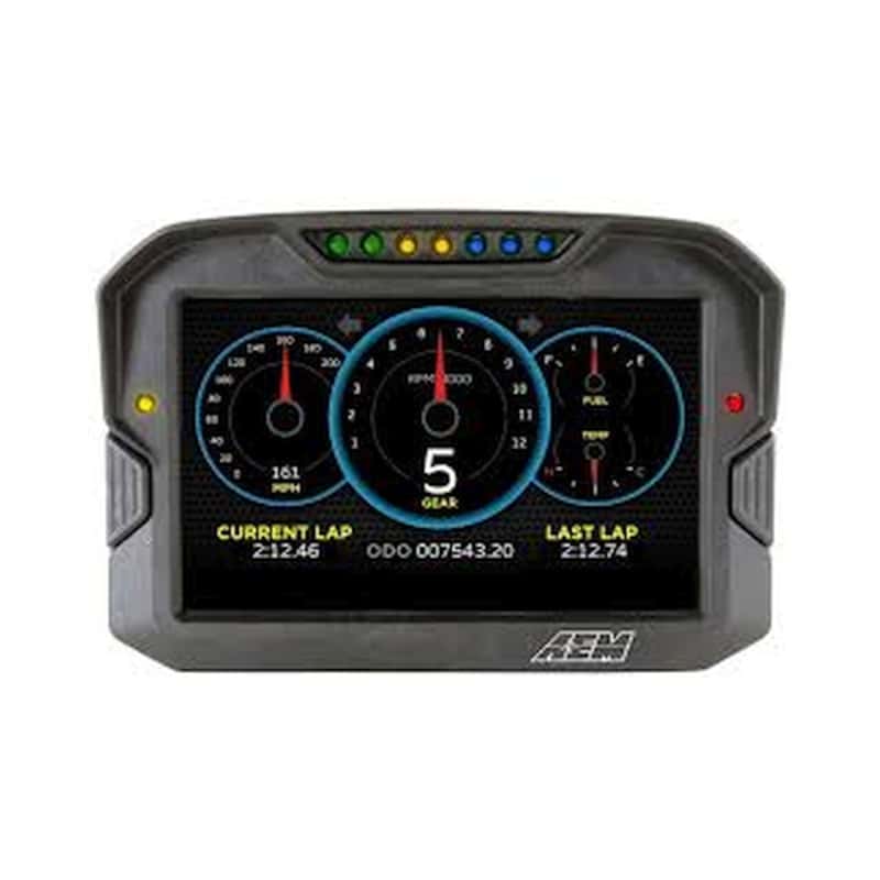 AEM — AEM CD-7 Logging GPS Enabled Race Dash Carbon Fiber Digital Display w/o VDM (CAN Input Only)
CD-7LG Carbon - view 3