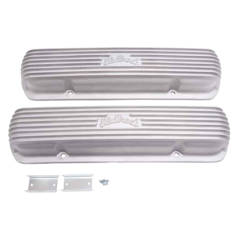 Edelbrock — Edelbrock Valve Cover Classic Series Pontiac 1962-1979 301-455 CI V8 Satin
ELITE - view 2