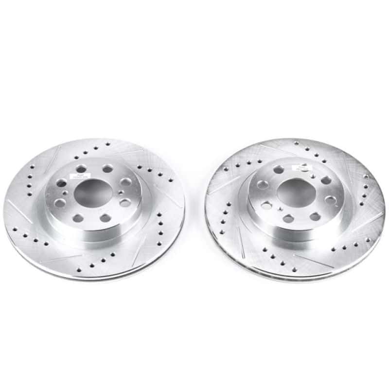 PowerStop — Power Stop 00-05 Toyota MR2 Spyder Rear Evolution Drilled & Slotted Rotors - Pair
PowerStop XPR - view 1