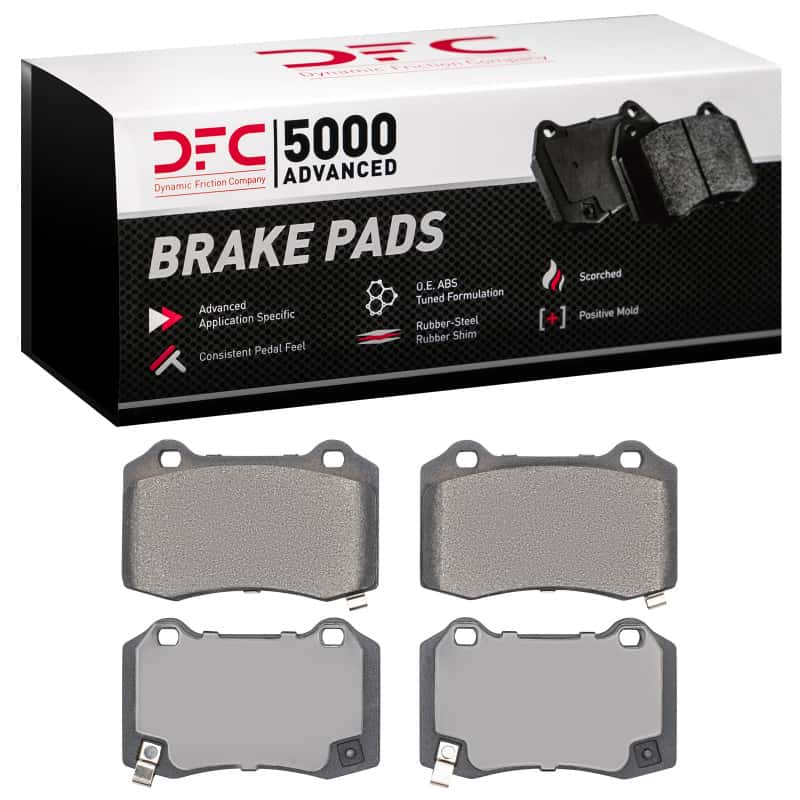 DFC — DFC 04-25 Cadillac STS Rear 5000 Advanced Low Metallic Brake Pads
DFC Brake Pad Set - view 1