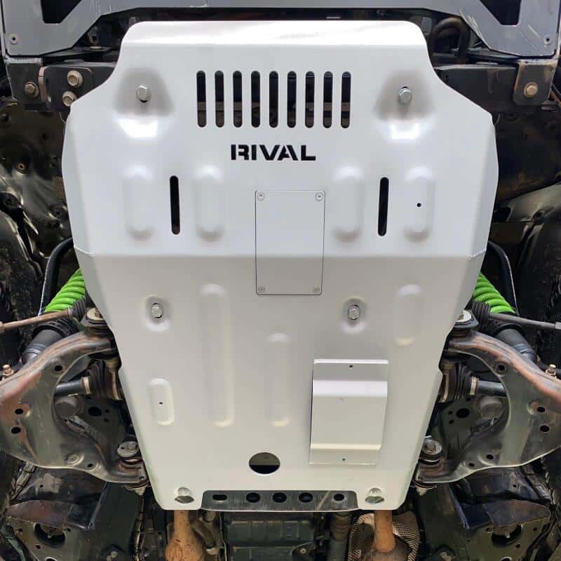 Rival 4x4 — Rival 2005-2023 Toyota Tacoma 3Gen 4WD including KDSS  Aluminum Engine Skid Plate
Engine Skid Plate - view 3
