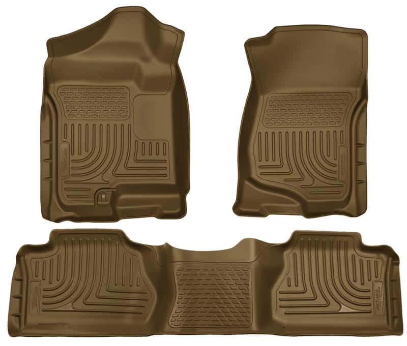 Husky Liners — Husky Liners 07-13 GM Escalade ESV/Avalanche/Suburban WeatherBeater Tan Front/2nd Row Floor Liners
Floor Liners - view 2