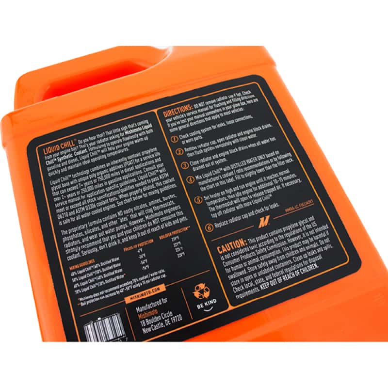 Mishimoto — Mishimoto Liquid Chill Synthetic Engine Coolant - Full Strength
Coolant Additive - view 4