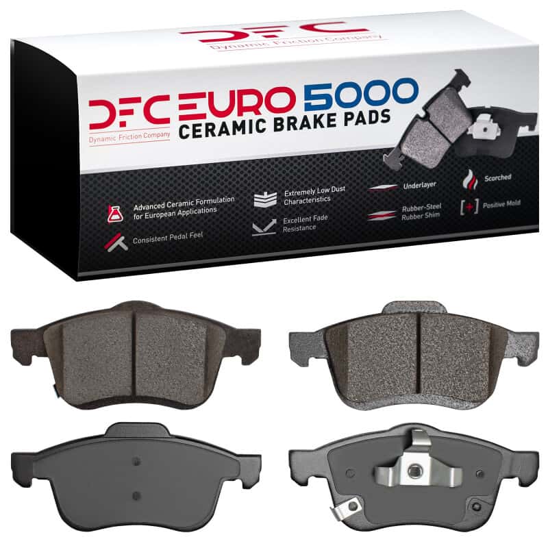 DFC — DFC 14-19 Fiat 500L Front Euro 5000 Ceramic Brake Pads
DFC Brake Pad Set - view 1