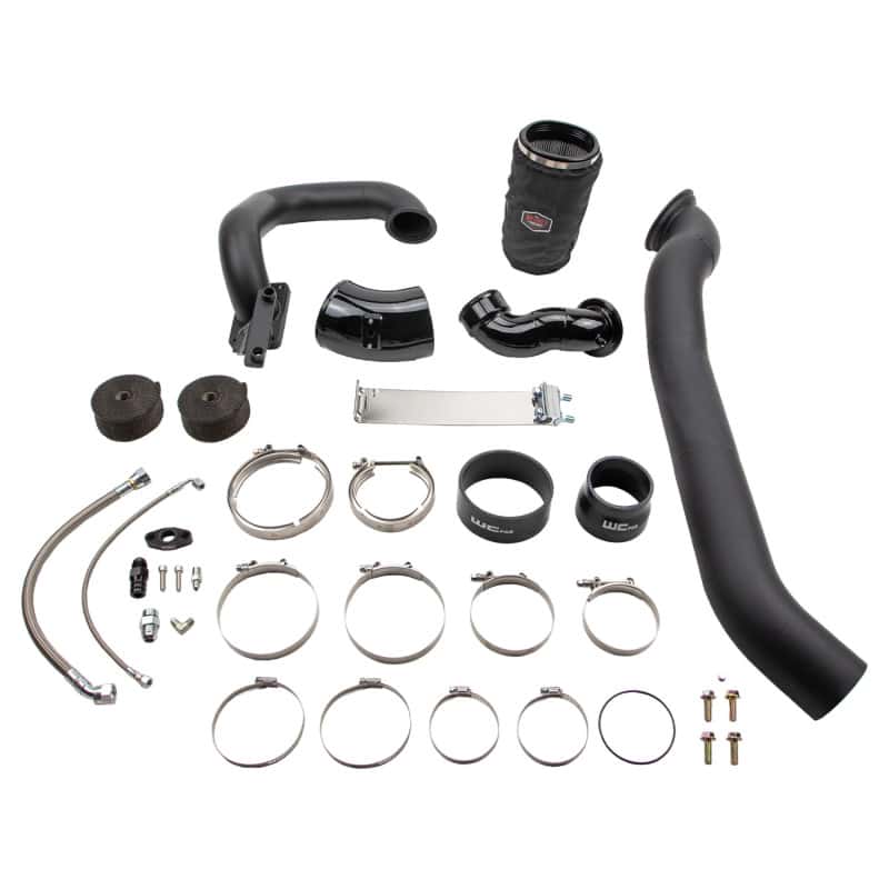 Wehrli — Wehrli 03-07 Dodge 5.9L Cummins S400 Twin Turbo Kit (No Turbo) - Flat Black
S400/Stk 03-07 FB - view 1