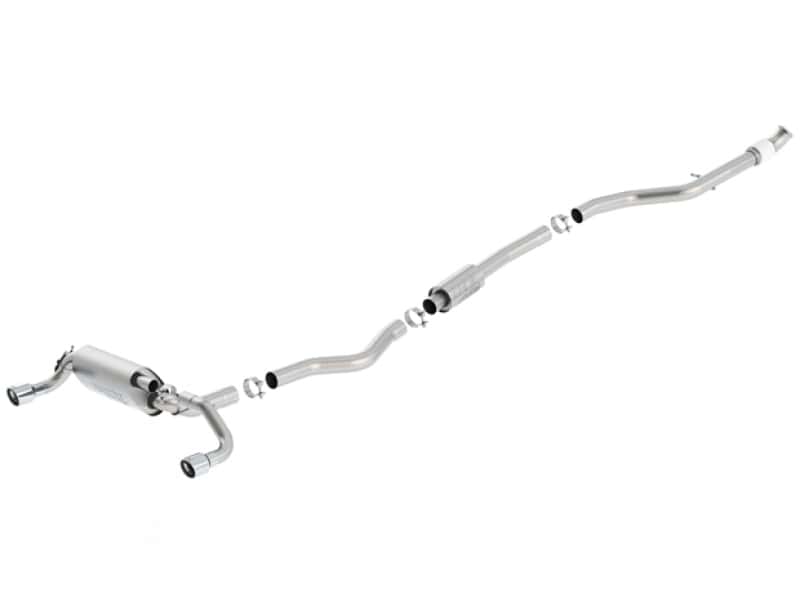 Borla — Borla 13-16 BMW 335i / 435i Atak Cat back SS 3.0in, 2.25in 3.5in Tip Single Rolled
Cat-Back System
ExhstSysKt - view 3