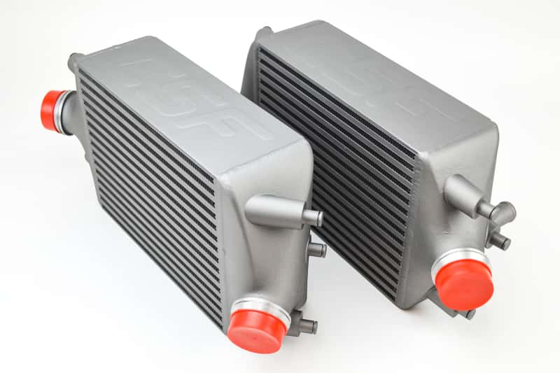 CSF — CSF Porsche 911 Turbo (991)/Turbo S (991.1/991.2) Twin Intercooler Set
CSF Intercooler - view 2