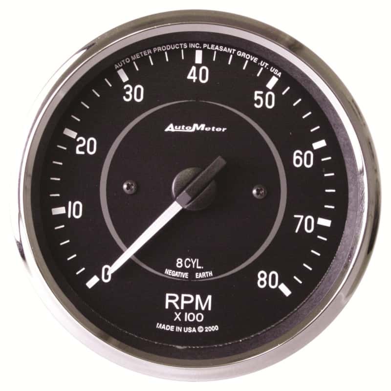 AutoMeter — Autometer 4 inch 8000 RPM Cobra Tachometer
TACH 4" 8kRPM COBRA - view 1