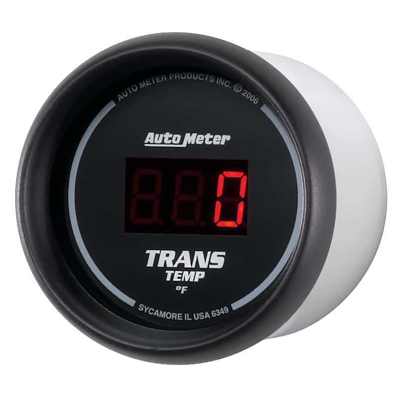 AutoMeter — Autometer Z Series 52mm Black Digital 0-300 Deg F Transmission Temperature Gauge
2-1/16" TRANS TEMP, - view 3