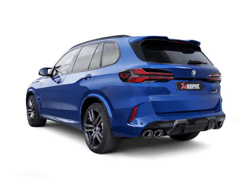 Akrapovic — Akrapovic 2024+ BMW X5M / X6M (Face Lift) Slip-On Line (Titanium) w/Carbon Fiber Tips
Slip-On Line - view 2