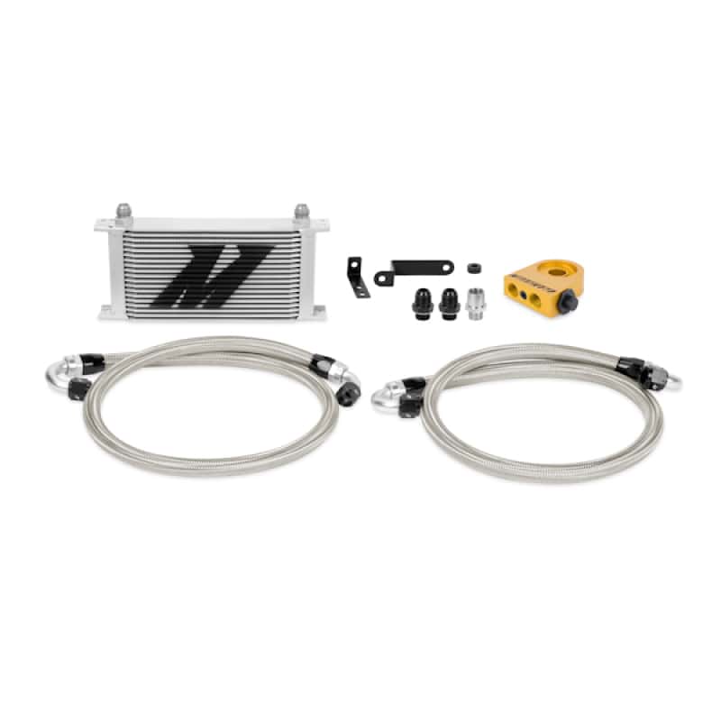 Mishimoto — Mishimoto 08-14 WRX/STi Thermostatic Oil Cooler Kit - Silver - view 2