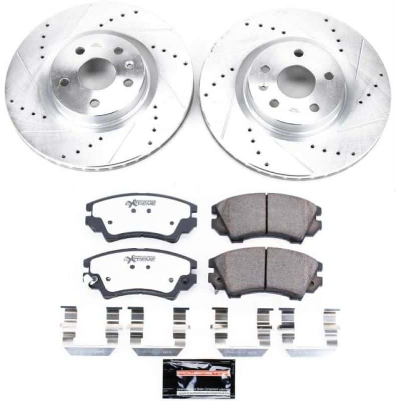 PowerStop — Power Stop 11-17 Chevrolet Caprice Front Z26 Street Warrior Brake Kit - view 1
