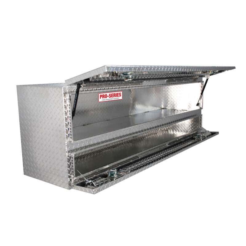 Westin — Westin/Brute High Cap 72in Stake Bed Contractor TopSider w/ Bottom Drawers - Aluminum
ToolBxTrkBedSideRail - view 2