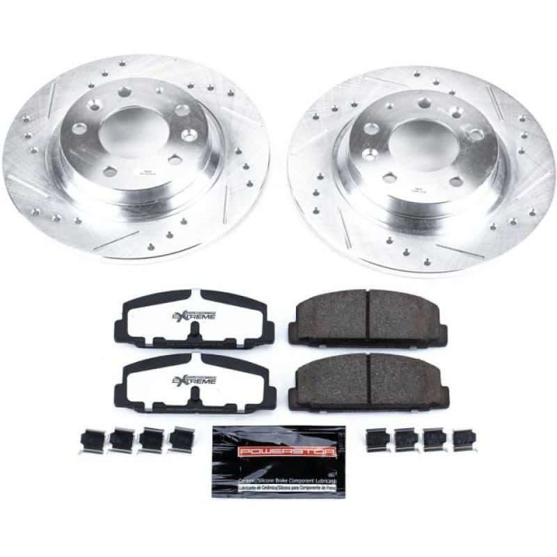 PowerStop — Power Stop 03-05 Mazda 6 Rear Z26 Street Warrior Brake Kit - view 1