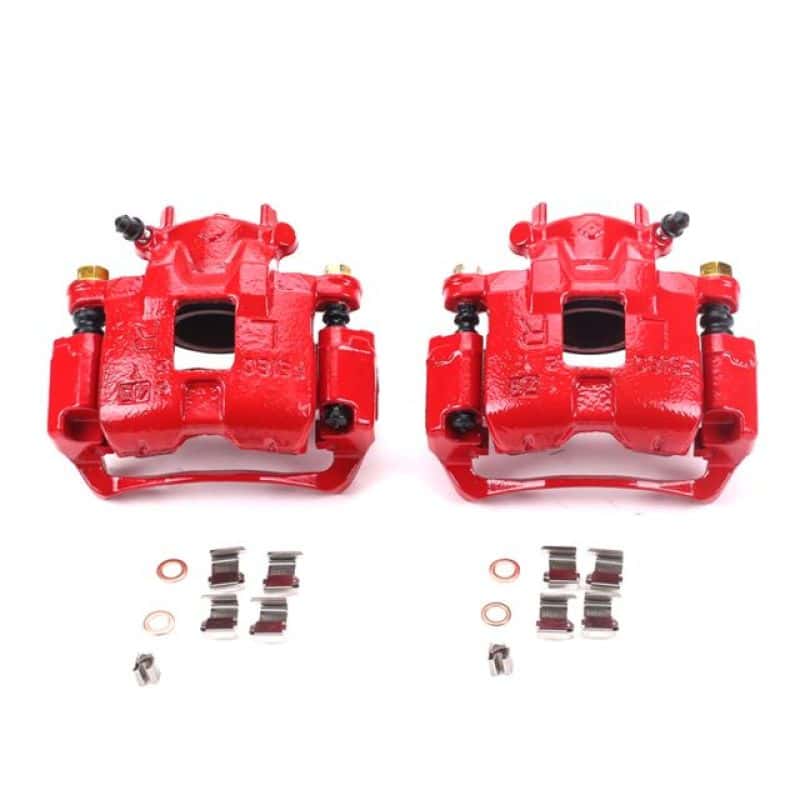 PowerStop — Power Stop 02-07 Mitsubishi Lancer Front Red Calipers w/Brackets - Pair
Caliper Set - view 1