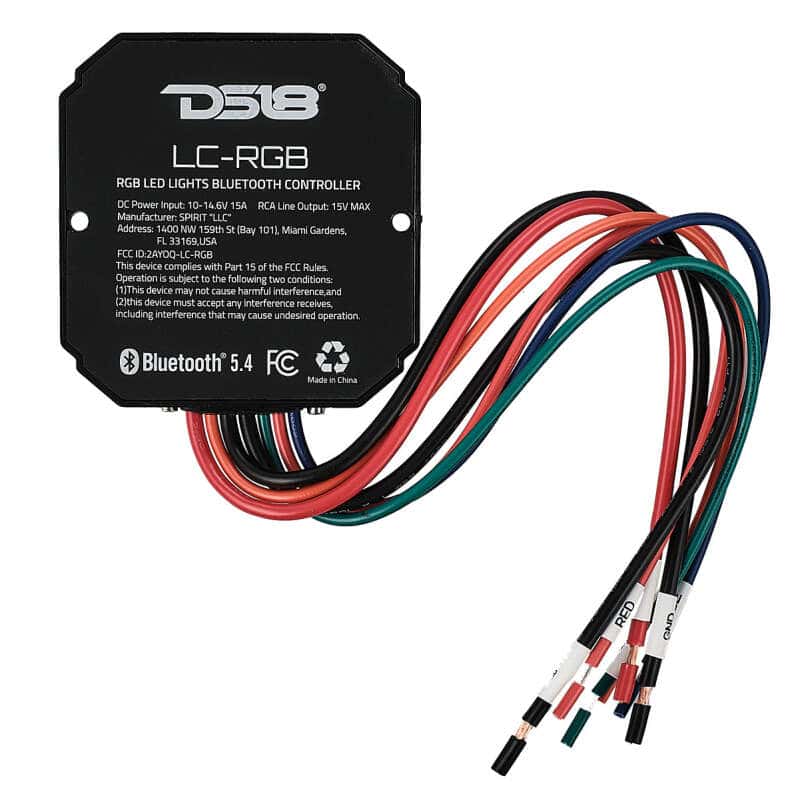 DS18 — DS18 Bluetooth Module RGB LED Lights Control IP66 Waterproof Rating - view 3