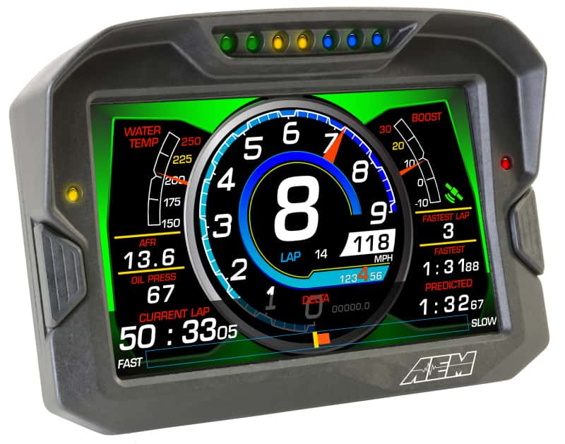 AEM — AEM CD-7 Logging GPS Enabled Race Dash Carbon Fiber Digital Display w/o VDM (CAN Input Only)
CD-7LG Carbon - view 12