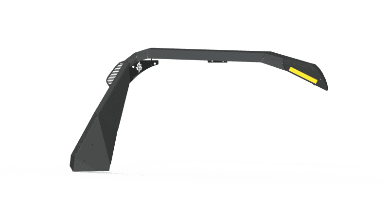 Road Armor — Road Armor 18-20 Jeep Wrangler JL Stealth Front Fender Flare w/Switchback LED DRL - Tex Blk - view 2