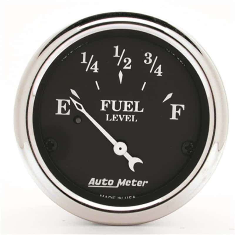 AutoMeter — AutoMeter Gauge Fuel Level 2-1/16in. 0 Ohm(e) to 90 Ohm(f) Elec Old Tyme Black
2" FUEL LEVEL, 0 E/9 - view 2