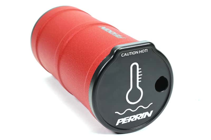 Perrin Performance — PERRIN 02-25 Subaru WRX / 04-21 STI / 13-26 BRZ/GR86/FRS/86 Coolant Overflow Tank - Red - view 3