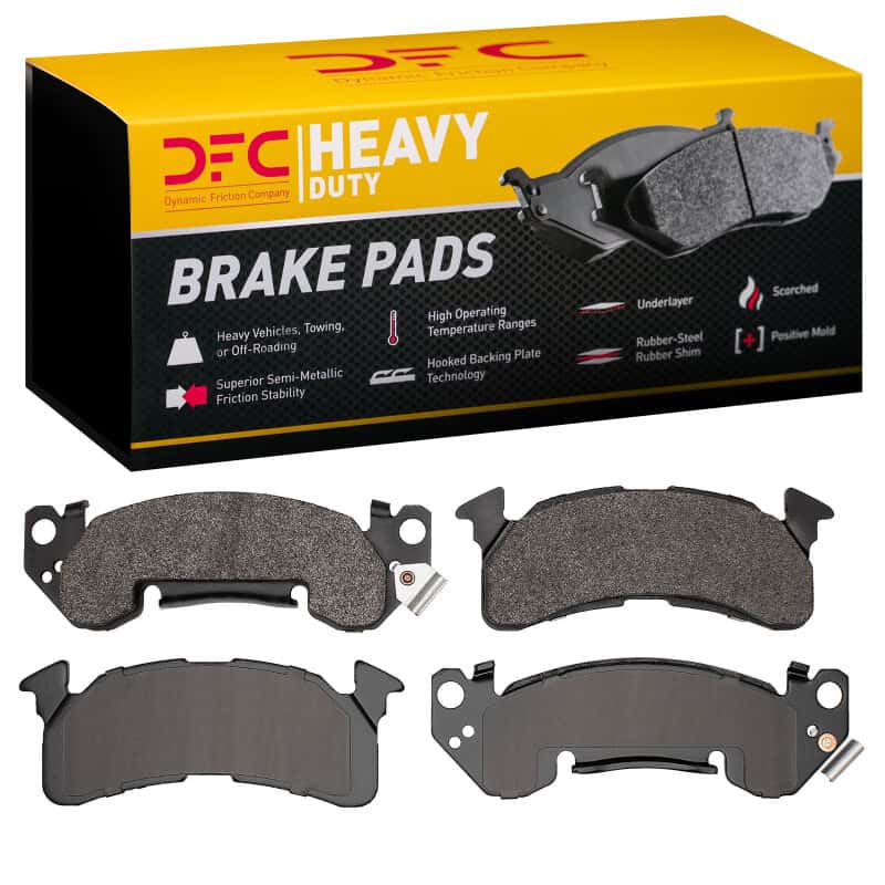 DFC — DFC 78-95 Chevrolet K20 Front Heavy Duty Pads - Semi Metallic
DFC Brake Pad Set - view 1