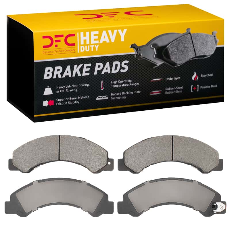 DFC — DFC 12-20 Hino 155 Fr & Rr Heavy Duty Pads - Semi Metallic
DFC Brake Pad Set - view 1
