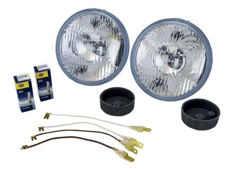 Hella — Hella 135mm H1 12V 55W High Beam Head Lamp Twin Kit
Headlight Assembly - view 21