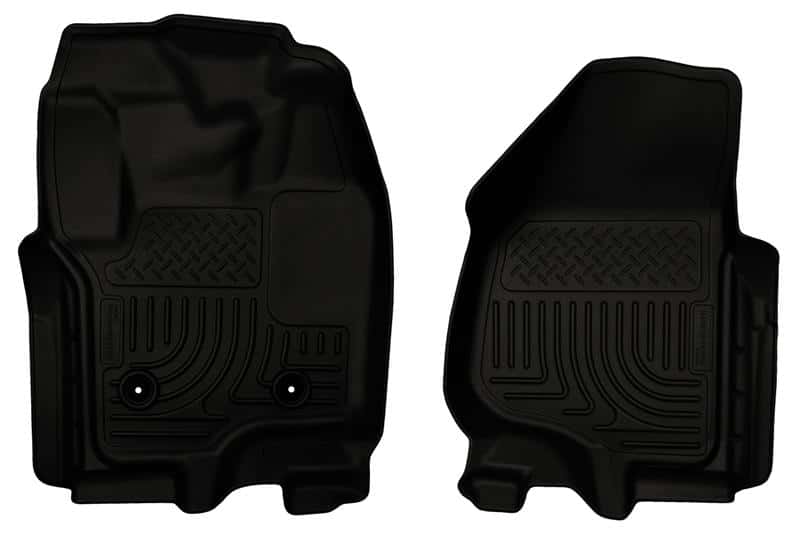 Husky Liners — Husky Liners 12-15 Ford Super Duty Crew & Extended Cab WeatherBeater Front Row Black Floor Liners
FLOOR COVERINGS
Floor Liners - view 2