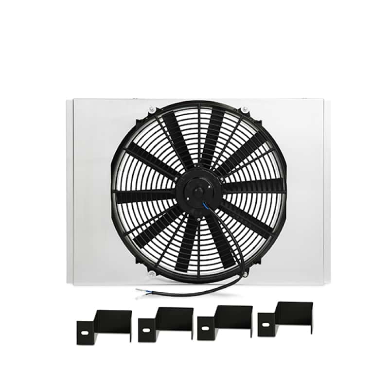 Mishimoto — Mishimoto 63-66 Chevrolet/GM C/K Truck Performance Aluminum Fan Shroud w/Fan Controller
Cooling Fan Assembly - view 1