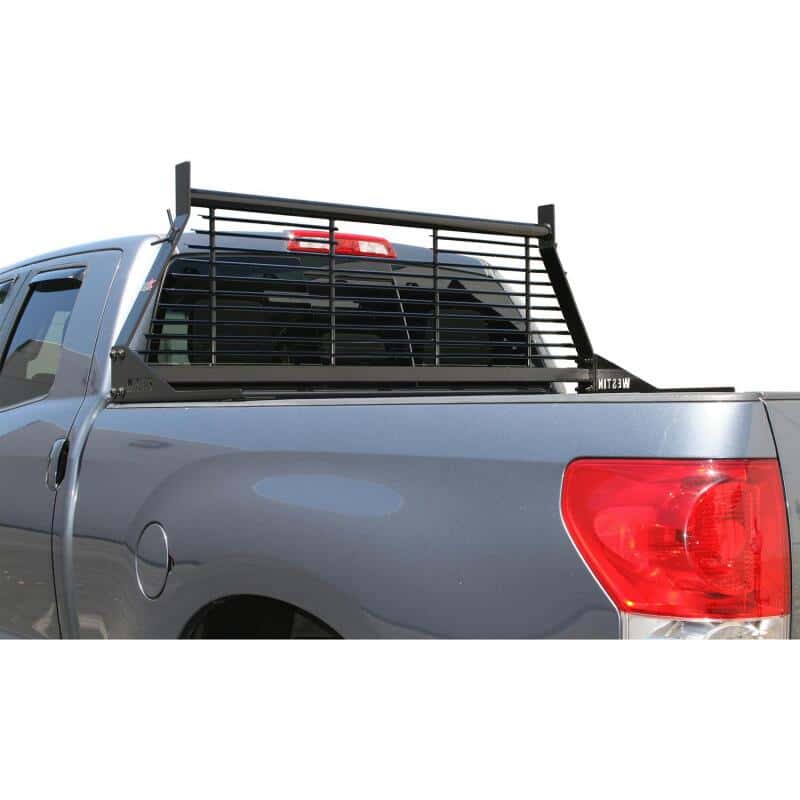 Westin — Westin 1999-2018 Chevrolet/Ford/GMC/Toyota Silverado/Sierra 1500/2500/3500 HD Headache Rack - Black
TrkCabProt/HeadRk - view 7