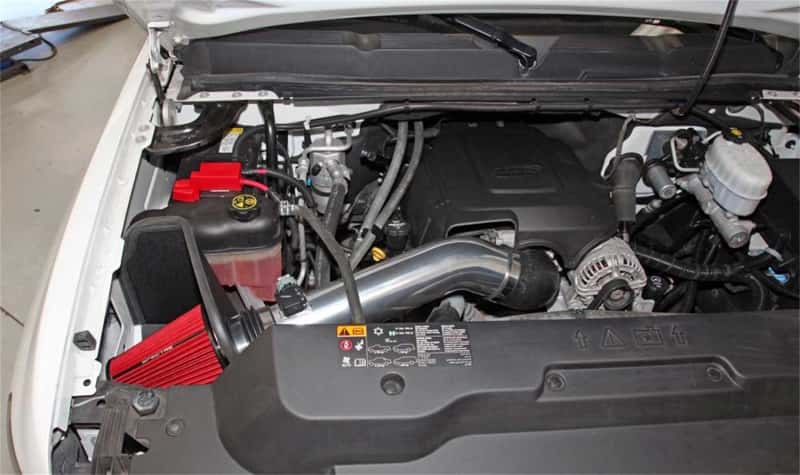 Spectre — Spectre 11-13 GM 2500HD/3500HD V8-6.0L F/I Air Intake Kit - Polished w/Red Filter
Spectre Air Intake K
Air Intake System - view 5