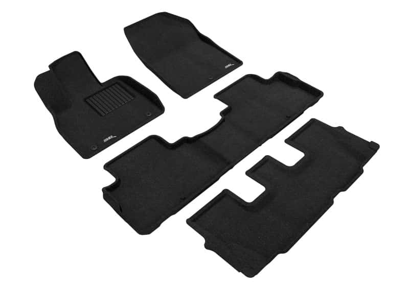 3D MAXpider — 3D MAXpider 20-24 Hyundai Palisade 8-Seat Elegant Black R1 R2 R3
Floor Mat Set - view 1