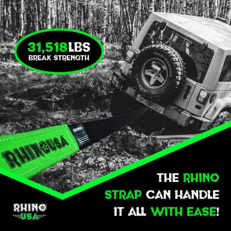 Rhino USA — Rhino USA 20Ft Tow Strap/Hitch Combo
Tow Strap - view 5