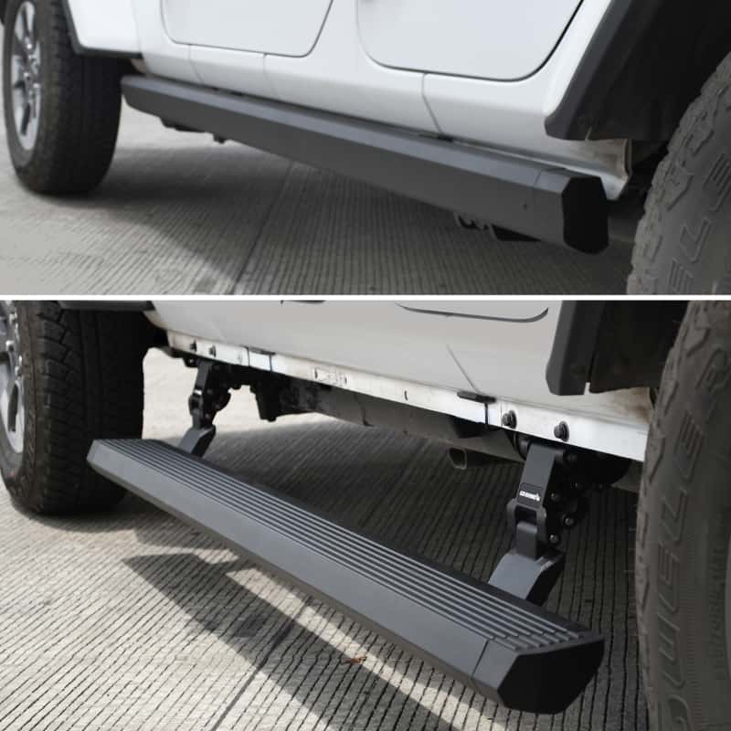 Go Rhino — RealTruck 18-24 Jeep Wrangler 4dr VoltStep Electric Running Board Kit (Drilling Req.) - Tex. Blk
VoltStep Elec. Board - view 15