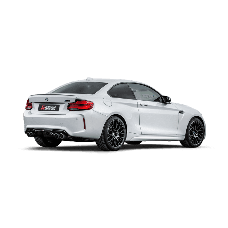 Akrapovic — Akrapovic 2018+ BMW M2 Competition/M2 CS (F87N) Slip-On Line (Titanium) w/Carbon Fiber Tips
akrS-BM/T/3H
Slip-On Line - view 2