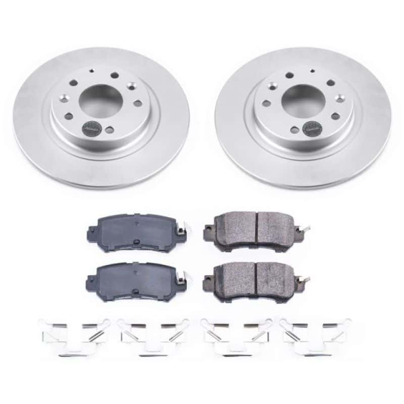 PowerStop — Power Stop 16-18 Mazda CX-3 Rear Z17 Evolution Geomet Coated Brake Kit - view 1