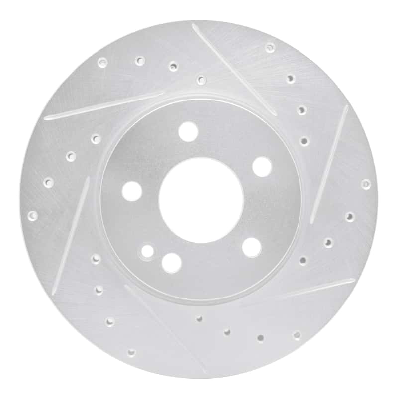 R1 Concepts — R1 16-23 Mercedes-Benz Metris Front Right Drilled & Slotted Silver Brake Rotor
R1 Brake Rotor Drill - view 1