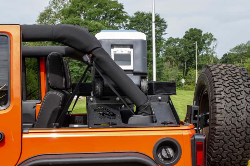 Fishbone Offroad — Fishbone Offroad 07-18 Jeep Wrangler JK 4 Door Fishbone Offroad Interior Storage Rack - view 13