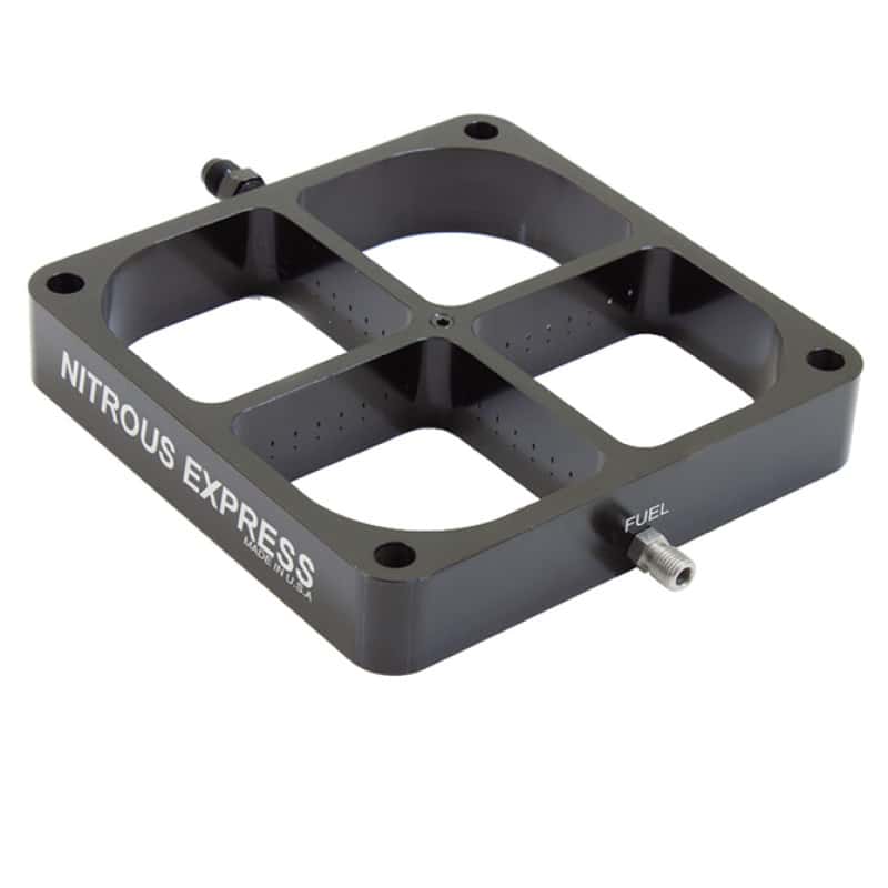 Nitrous Express — Nitrous Express Single Entry Crossbar 8500 Nitrous Plate
Injector Plate
N2OSys - view 2