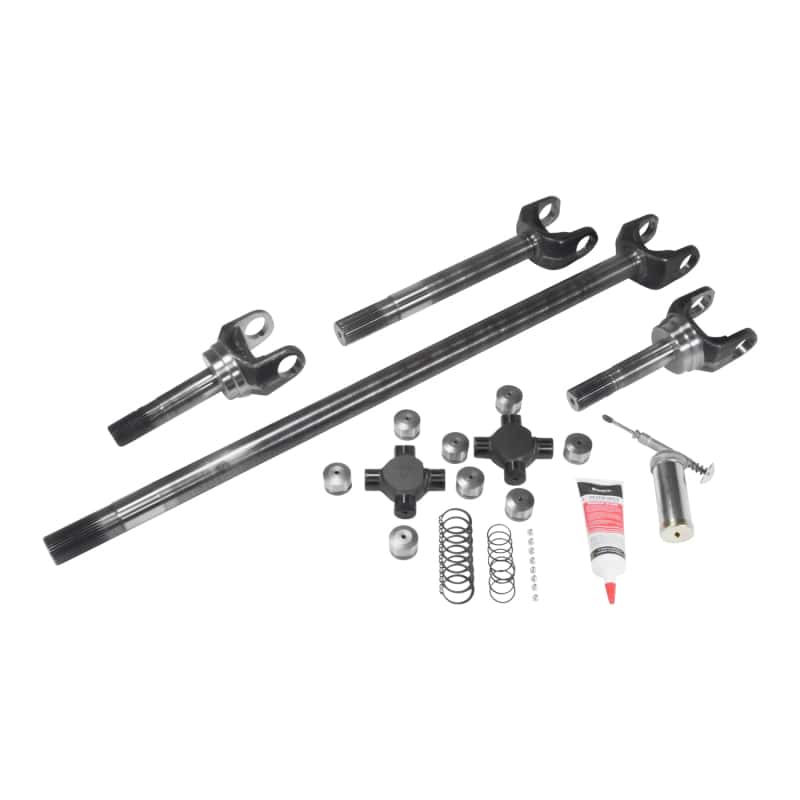 Yukon Gear & Axle — USA Standard 4340CM Axle Kit For 79-87 GM Truck & Blazer / GM 8.5in / 28 Spline w/Super Joints
4340 front axle kit - view 2