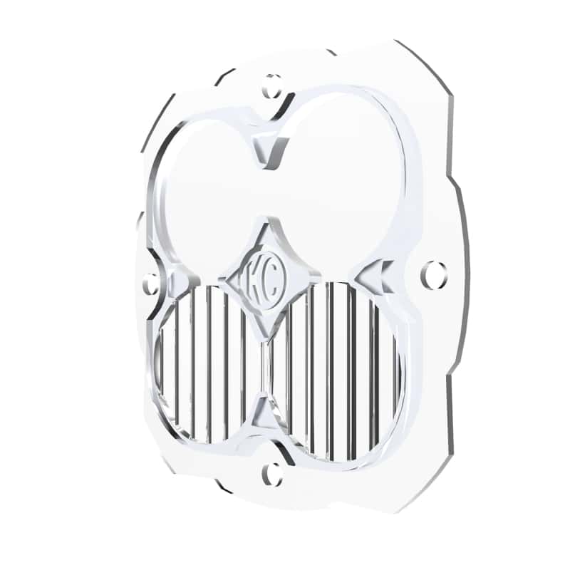 KC HiLiTES — KC HiLiTES FLEX ERA 4 Combo Beam Lens Replacement (ea) - Clear - view 3