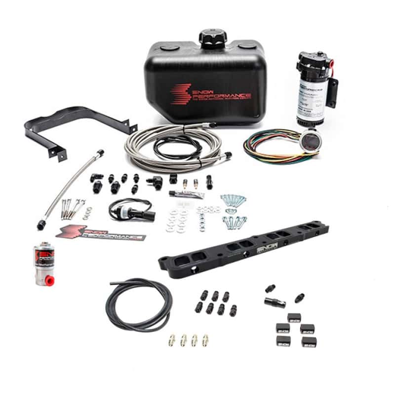Snow Performance — Snow Performance Ford 2.0L/2.3L Stage 2.5 Cooler Port Water Inj Kit (SS Line 4AN Fittings w/o Tank)
Water/Meth Inject Kt - view 1