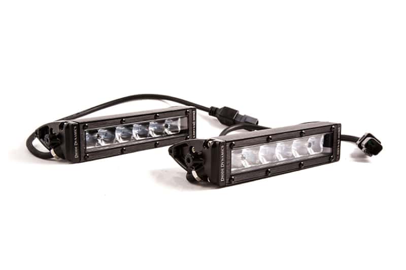 Diode Dynamics — Diode Dynamics 6 In LED Light Bar Single Row Straight SS6 - White Flood Light Bar (Pair)
Offroad - view 2
