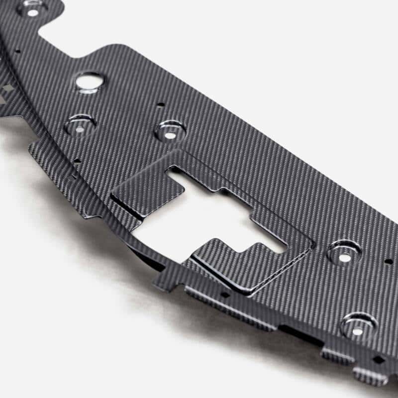 Anderson Composites — Anderson Composites 16-24 Chevrolet Camaro Carbon Fiber Radiator Cover - view 4