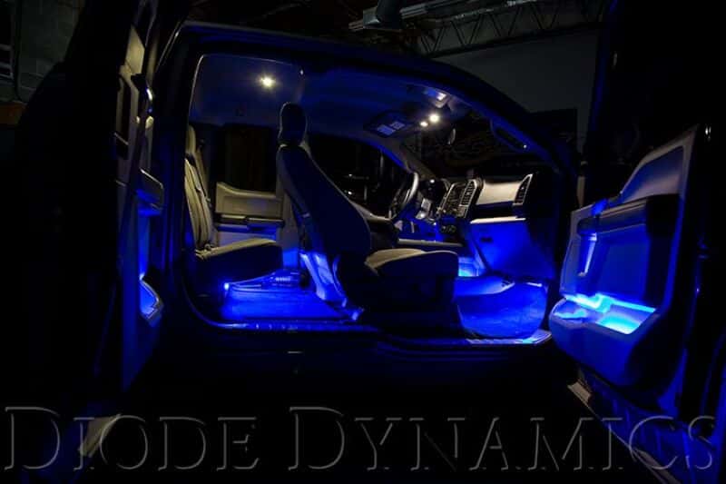 Diode Dynamics — Diode Dynamics LED Footwell Kit - Blue - view 3