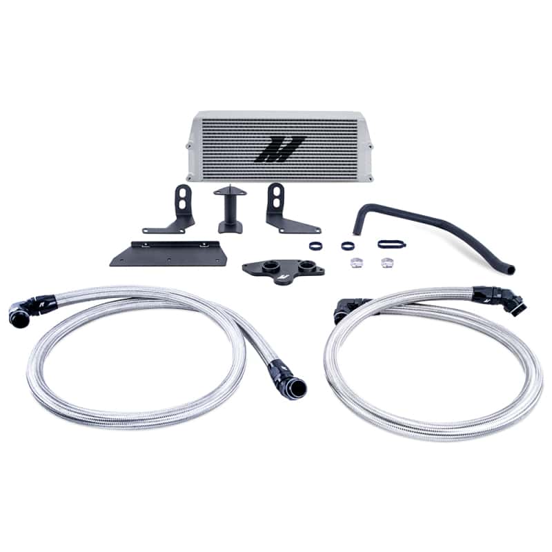 Mishimoto — Mishimoto 11-19 Ford 6.7L Powerstroke Performance Oil Cooler Kit - Silver
Oil Cooler - view 1