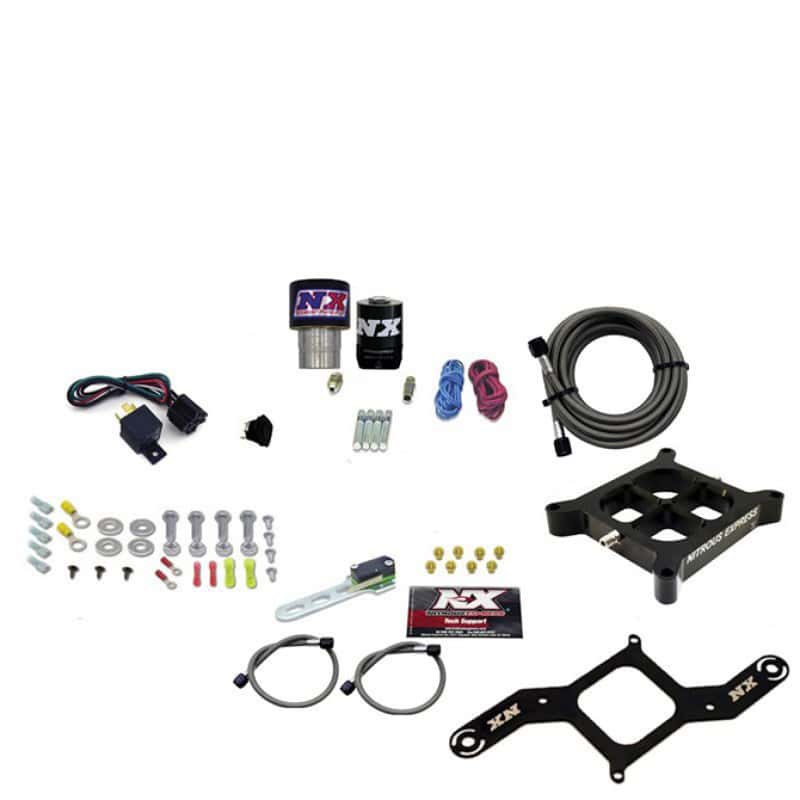 Nitrous Express — Nitrous Express Single Entry Crossbar RNC .178 4150 Flange Nitrous Kit (250-650HP) w/No Bottle
Injection System Kit
N2OSys - view 3