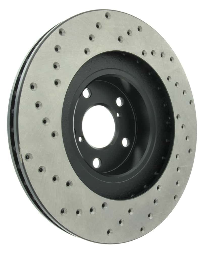 Stoptech — StopTech 02-10 WRX Drilled Left Front Rotor
Cross Drilled Rotor
Disc Brake Rotor - view 6